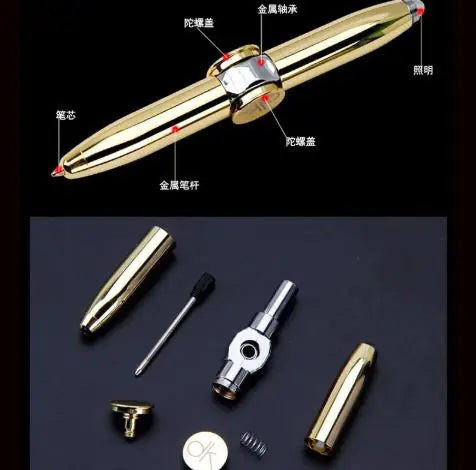 Multifunctional Led Spinning Pen Fidget