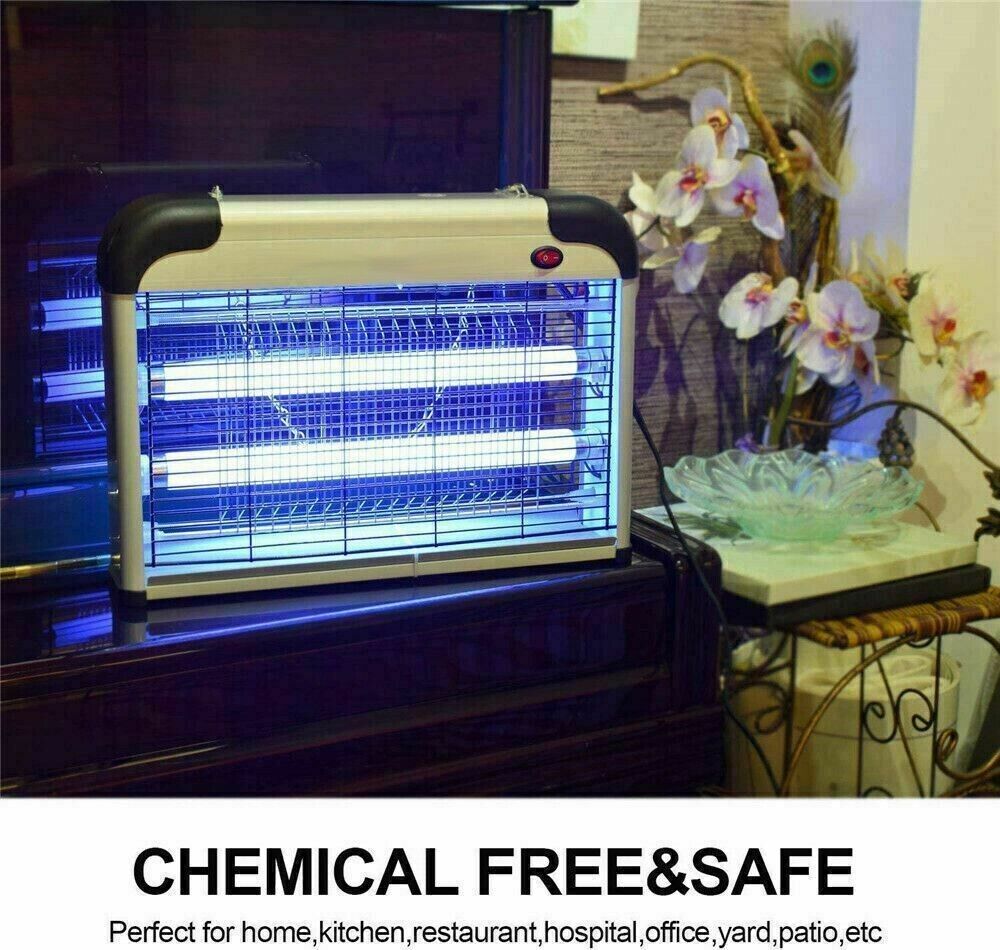 ✨ High-Power UV Bug Zapper with Safety Guard