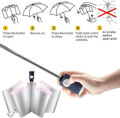 ☀️ UV Protection Travel Umbrella
