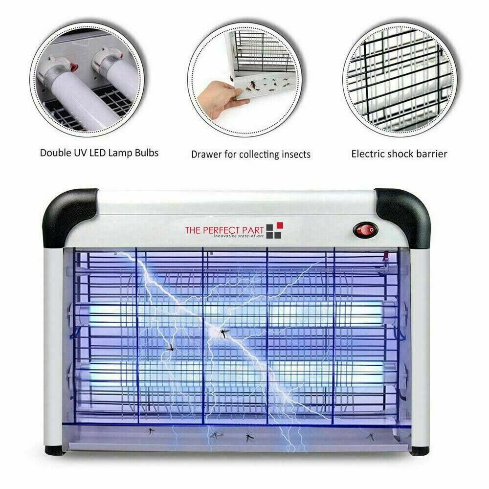 ✨ High-Power UV Bug Zapper with Safety Guard
