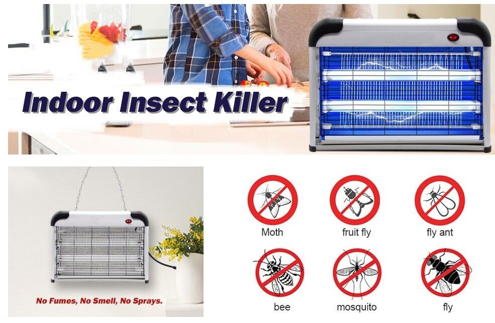 ✨ High-Power UV Bug Zapper with Safety Guard
