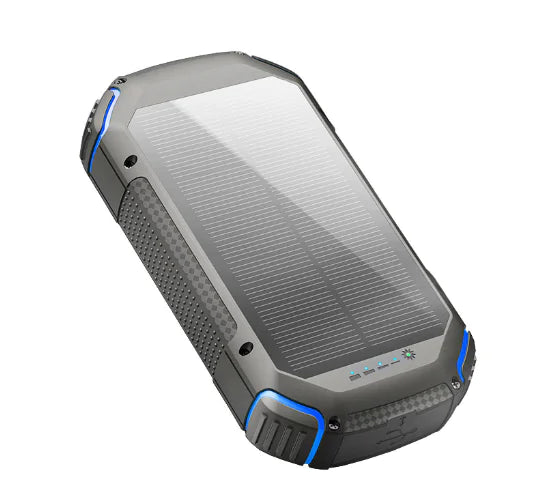 20000mAh Waterproof Solar Power Bank with Red Light