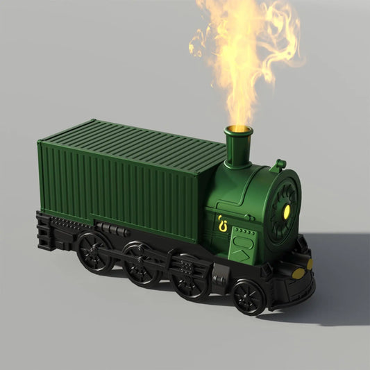 Train Essential Oil Diffuser 300ml Train Humidifier with Remote Control for Large Room Aromatherapy Diffuser Cool Mist Humidifier with 7 Light 2 Mist Mode & Auto Shut-Off for Home Bedroom