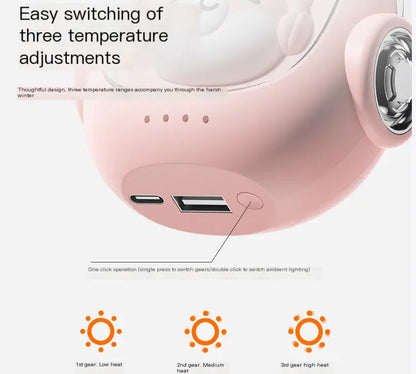 3-in-1 Mini Pet Portable Night Light Charger